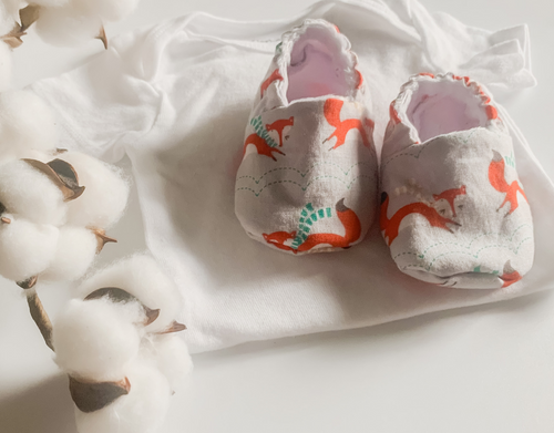 Fox Elastic Baby Shoe