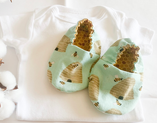 Honey Bee Elastic Baby Shoe